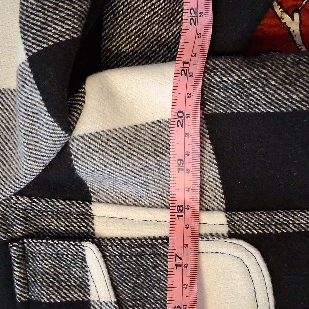 Talbots Black And White Jacket NWOT - Picture 8 of 9